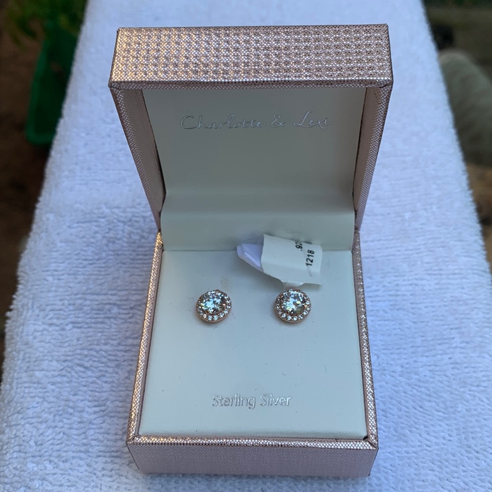 CHARLOTTE & LEXI- NWT! Sterling Silver Earrings